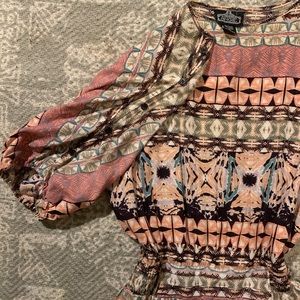 Angie Aztec Dress Size Medium
